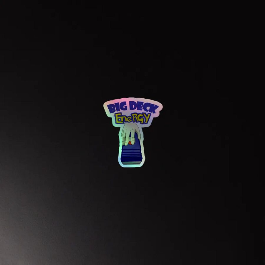 Big Deck Energy Blue Sticker product image (2)