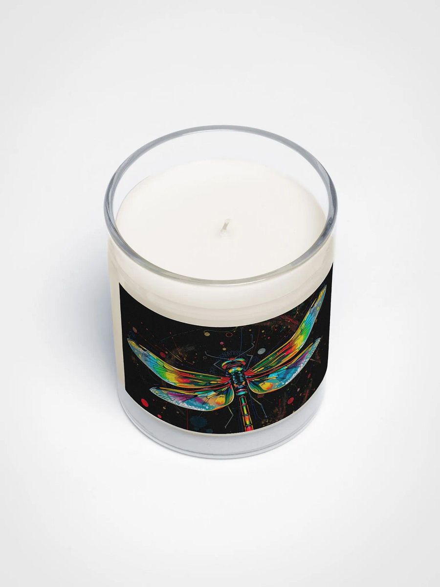 Vibrant Dragonfly Soy Wax Candle product image (3)