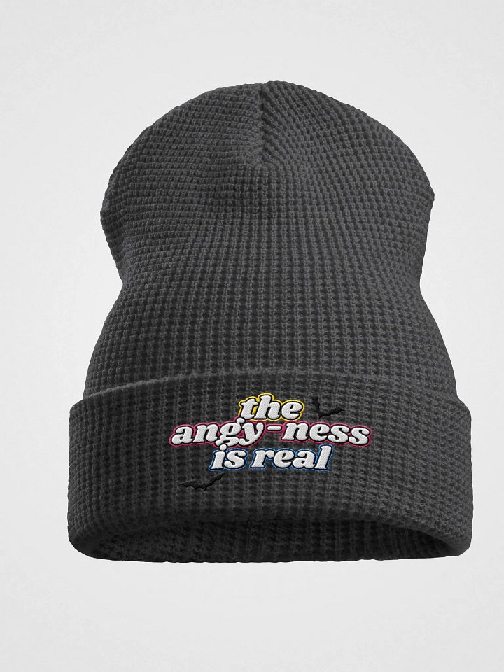 The Angy-ness is Real Waffle Beanie product image (1)