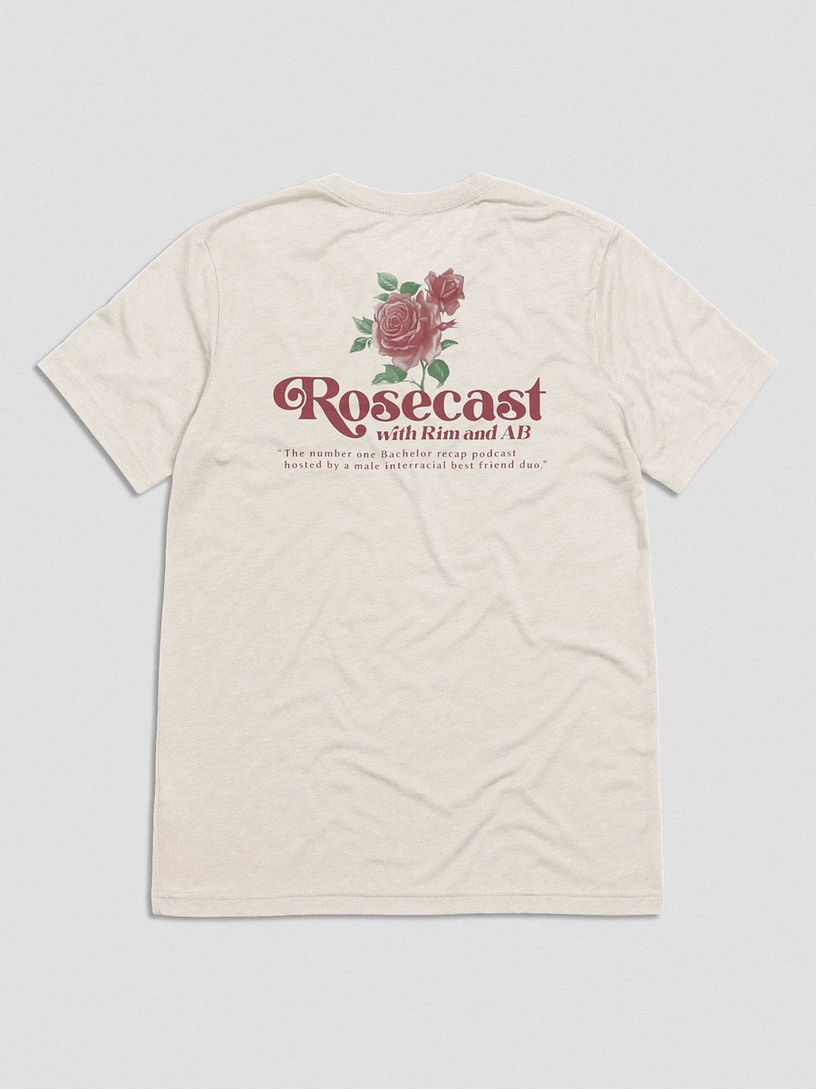 Retro Rose T-Shirt (Triblend) (Front and back) product image (17)