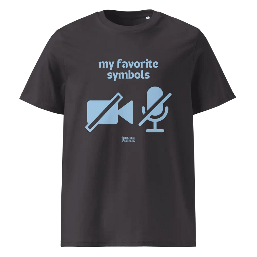 Silent Statement Organic Tee product image (1)