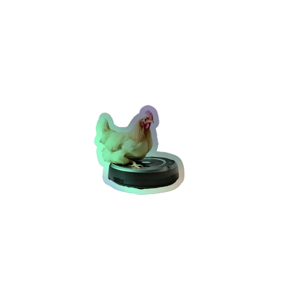 Roomba Chicken Sticker product image (1)