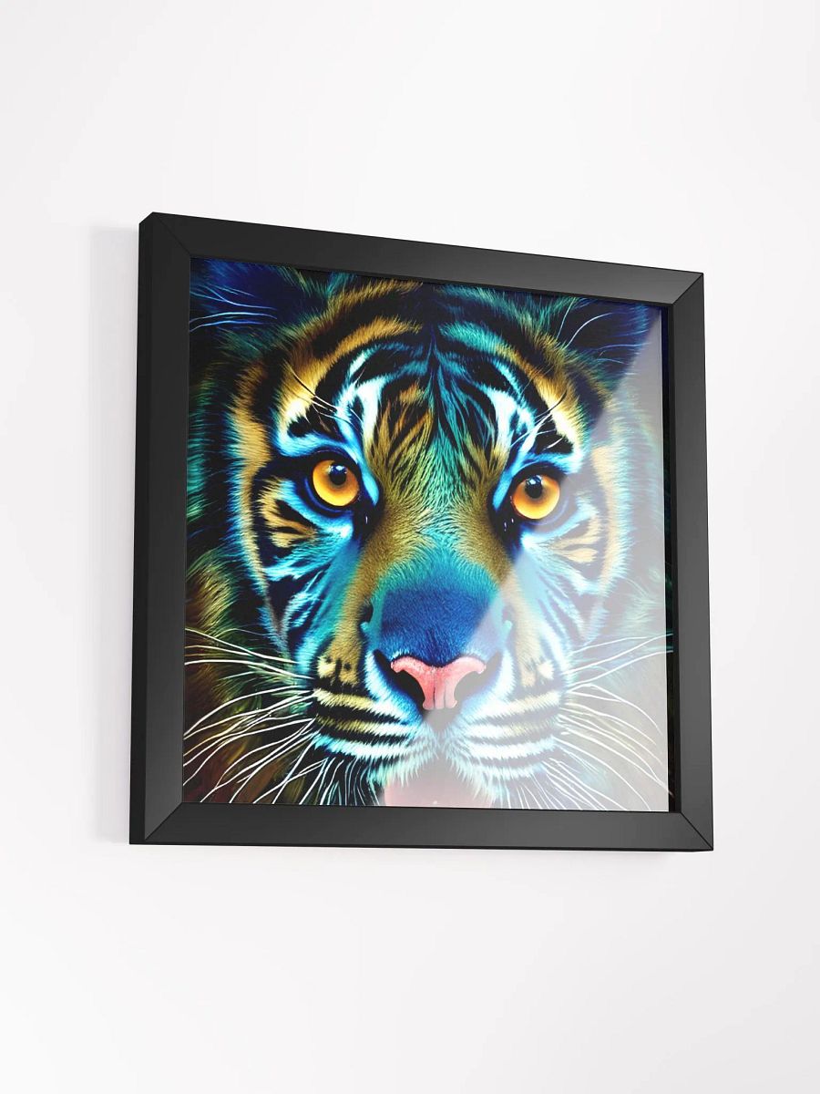 Sapphire Gaze - Fierce Tiger Poster product image (3)