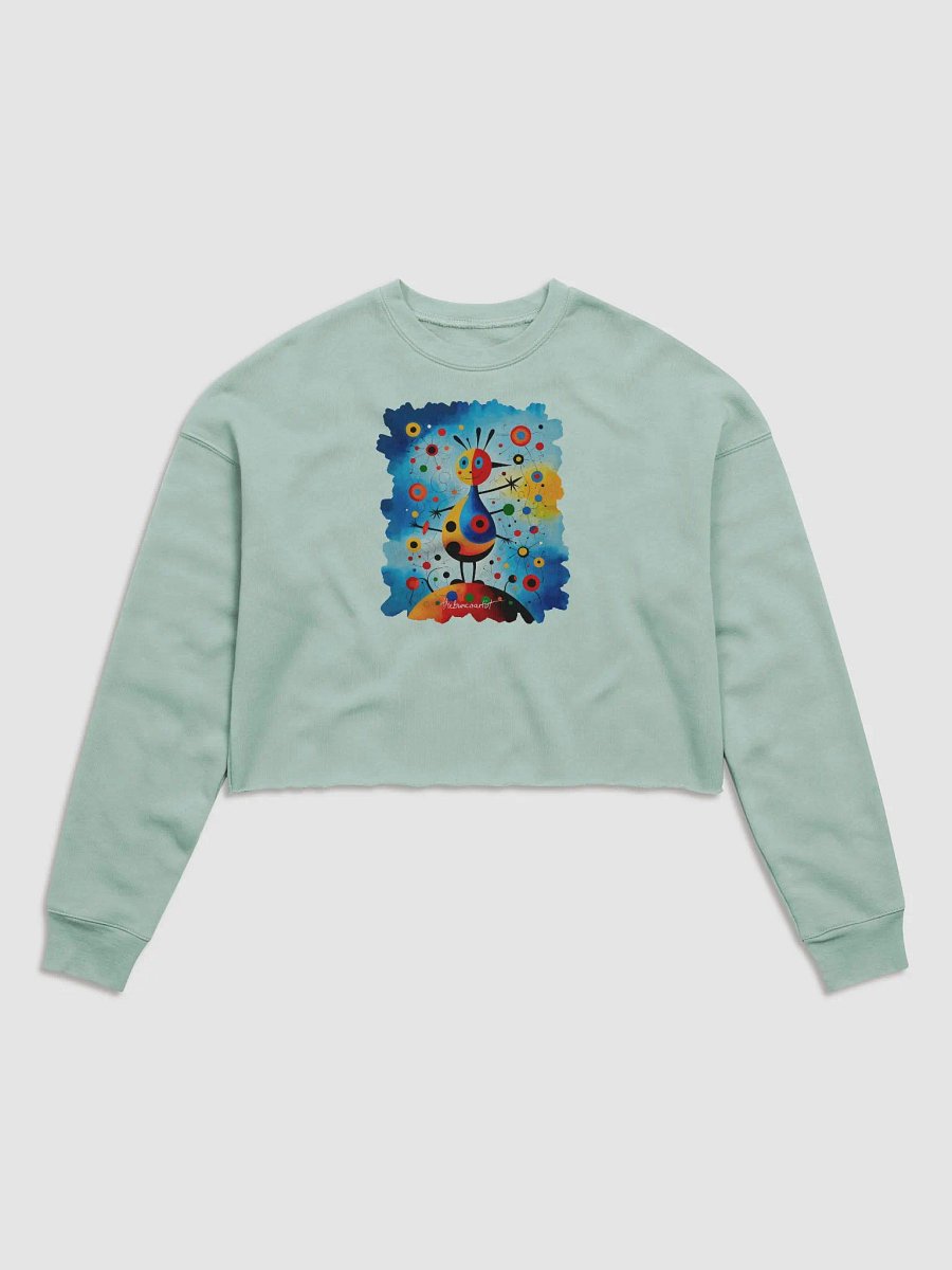 Bella+Canvas Women's Fleece Crop Sweatshirt product image (2)