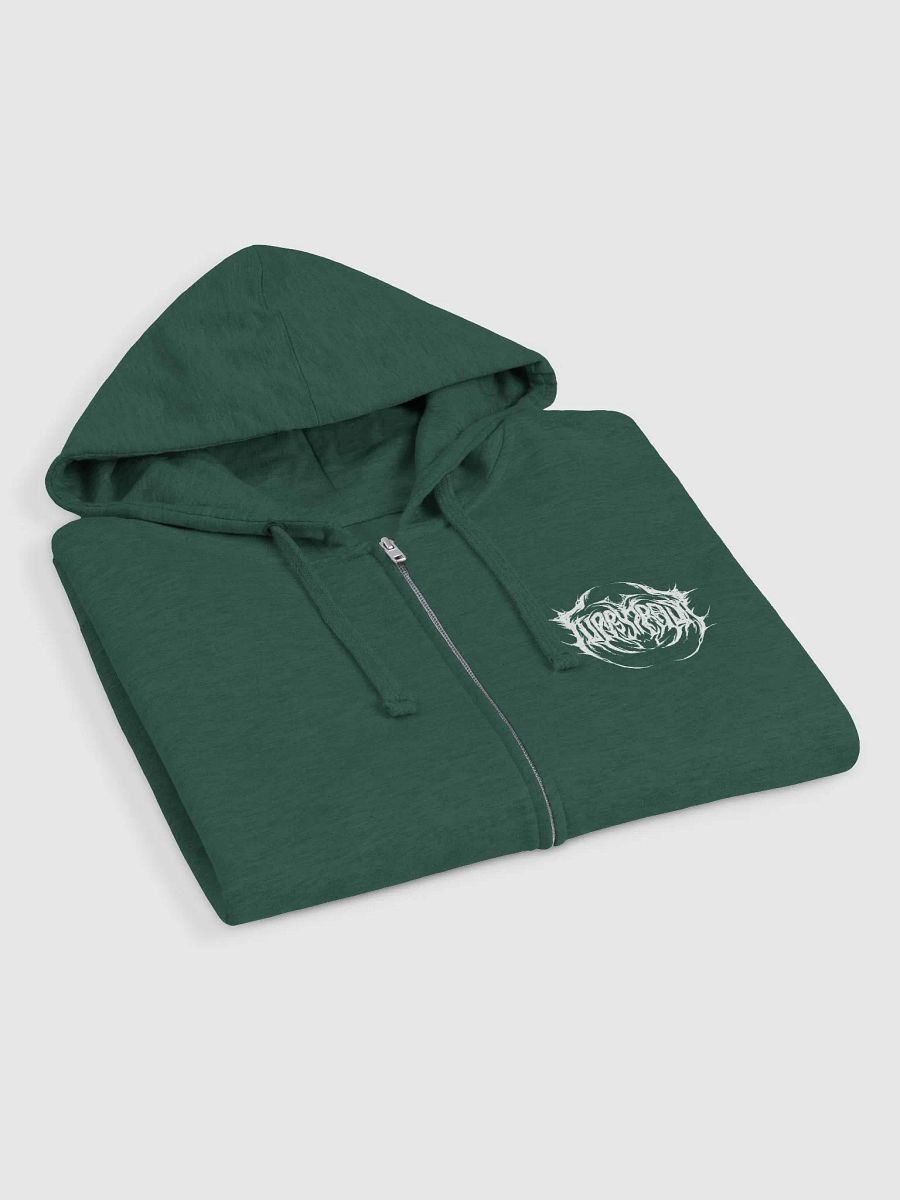 Furry Trash Metal Logo Zip-Up Hoodie product image (10)