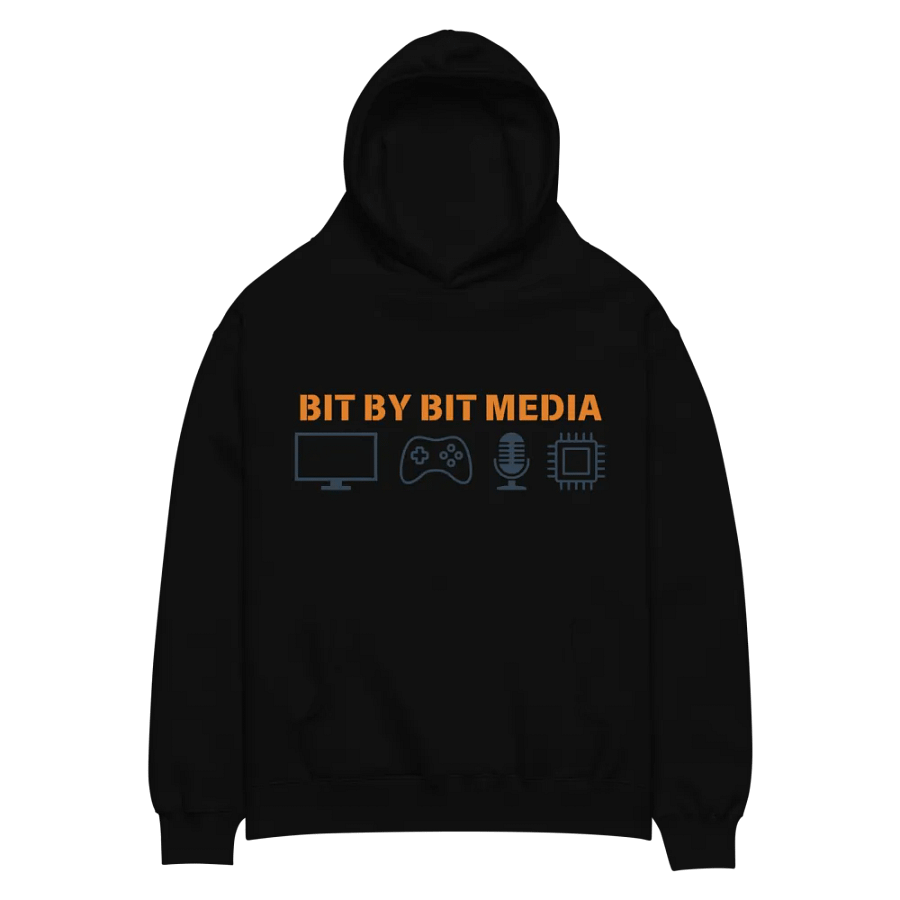 Bit By Bit Media Oversized Hoodie product image (2)