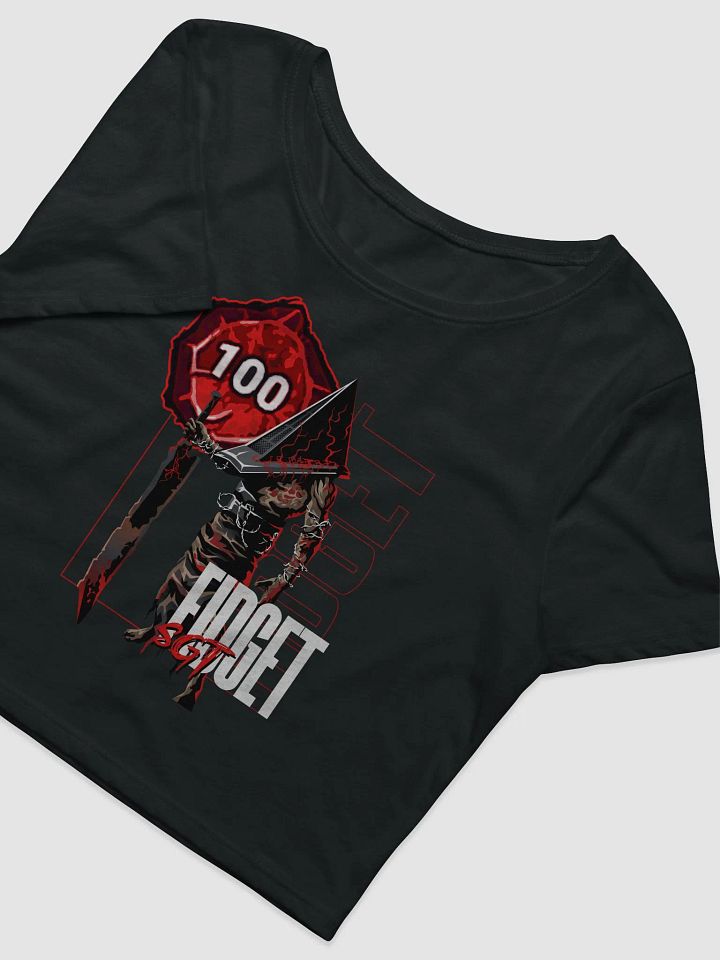 P100 Pyramid Head Womens Crop T product image (4)