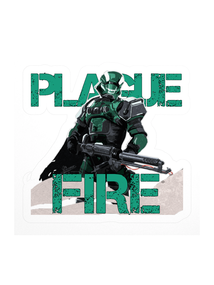 Plaguefire Design Sticker product image (1)