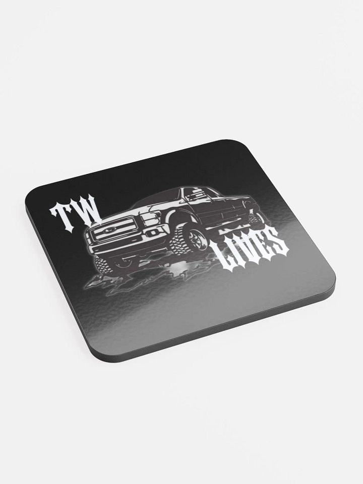 Rugged Truck Lives Glossed Coaster product image (1)