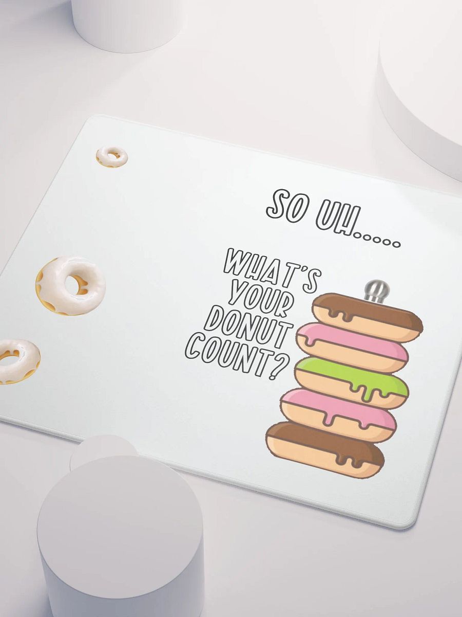 Donut Count Mousepad product image (3)