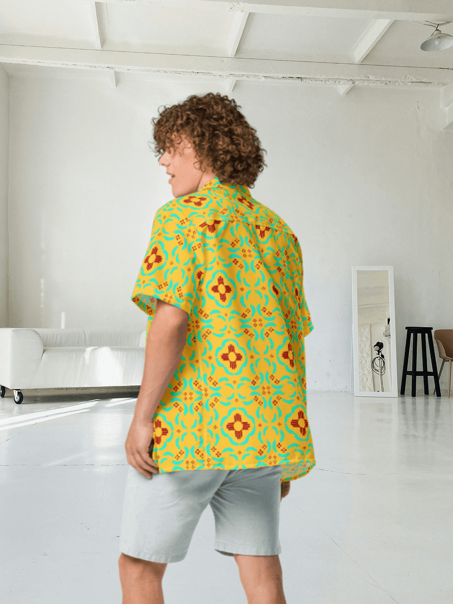 New Mexico Zia Feather Hawaiian Shirt product image (3)