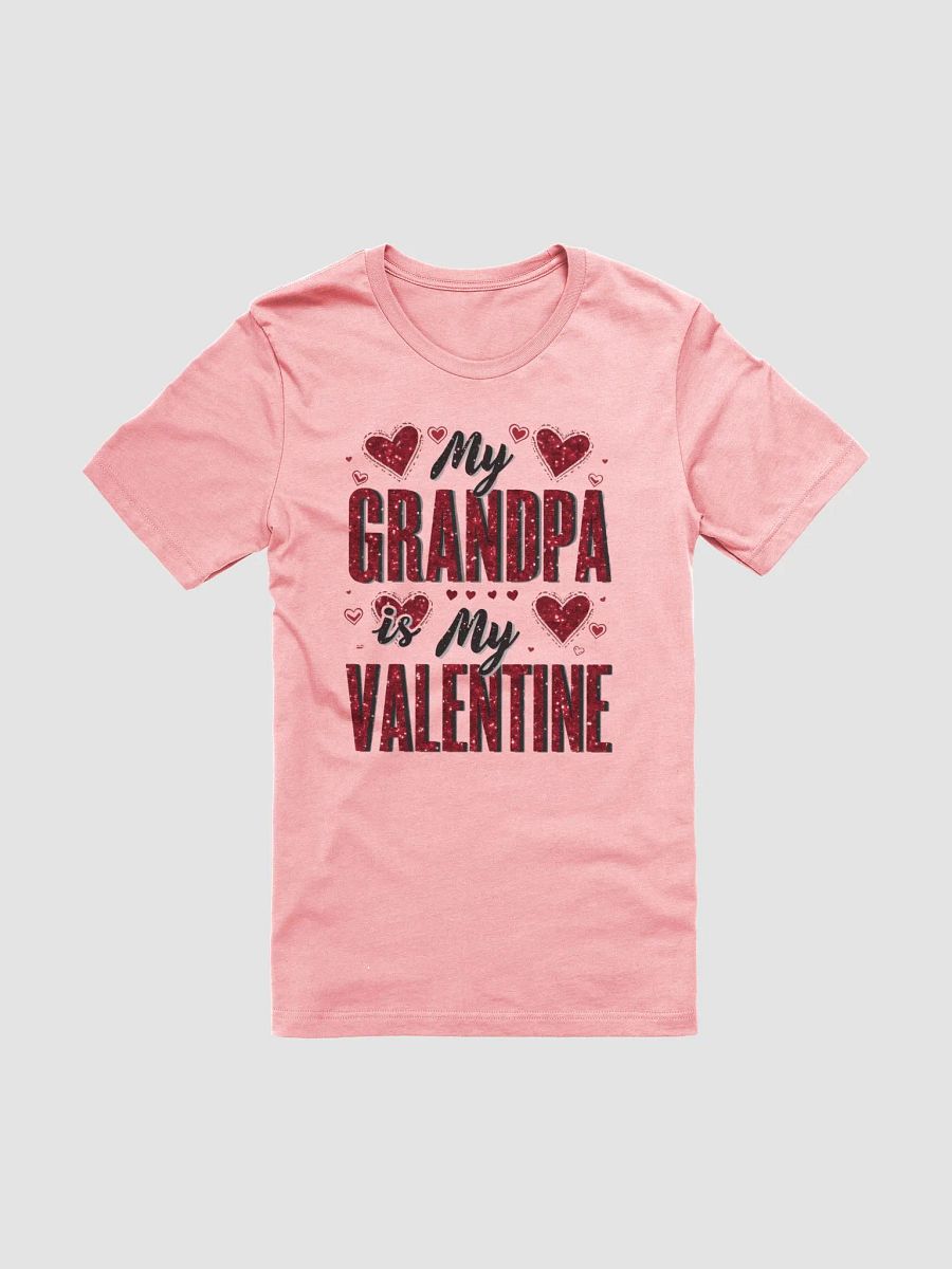 Glittery Grandpa's Valentine T-Shirt product image (2)