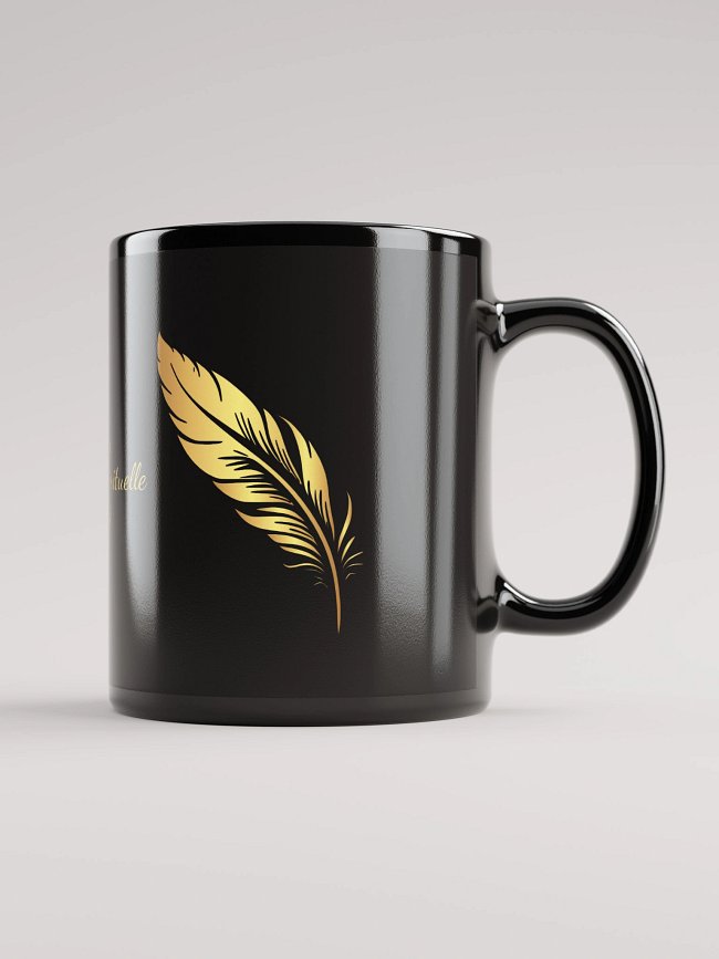 Mugs Noirs Symboles Dorés