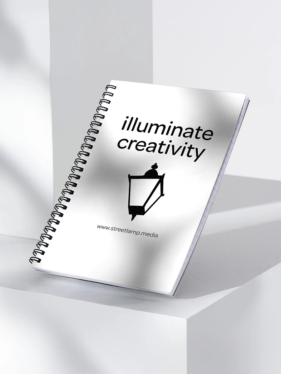 Illuminate Creativity - Streetlamp Notebook product image (4)
