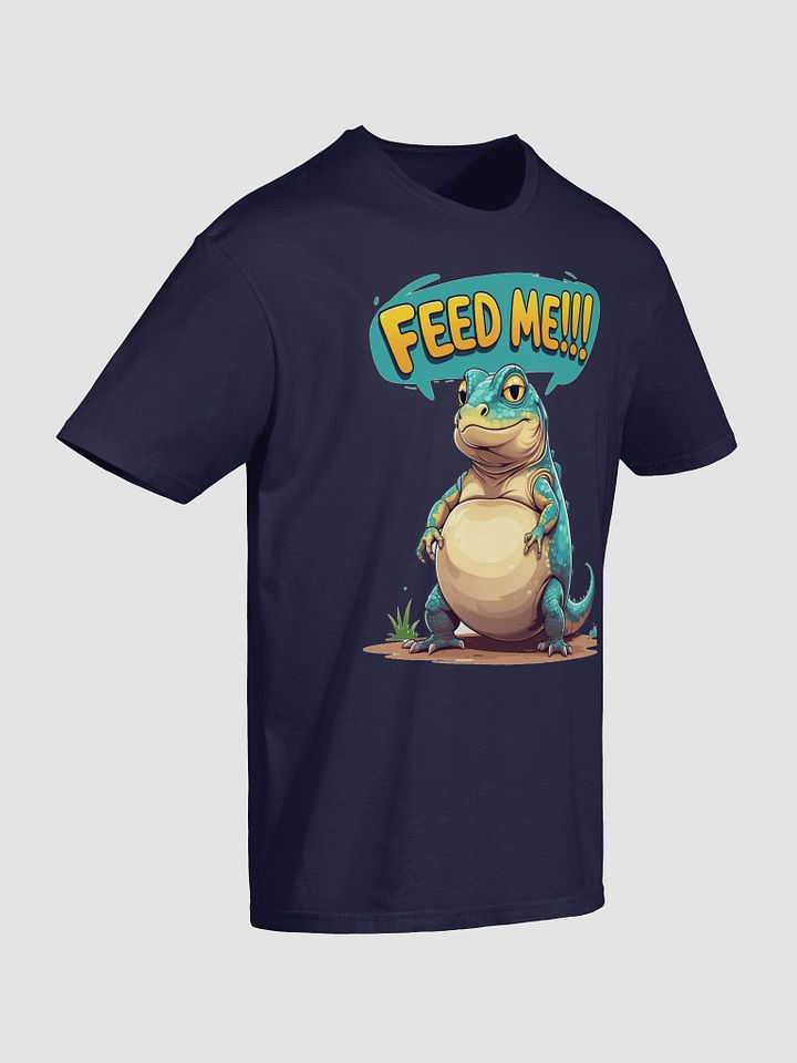 Feed Me Chunky Lizard Humor Art product image (2)