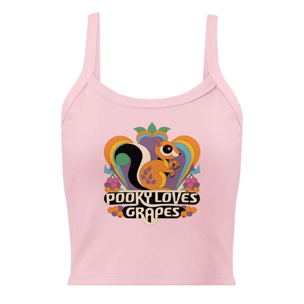 Pooky's Retro Squirrel Tank product image (1)