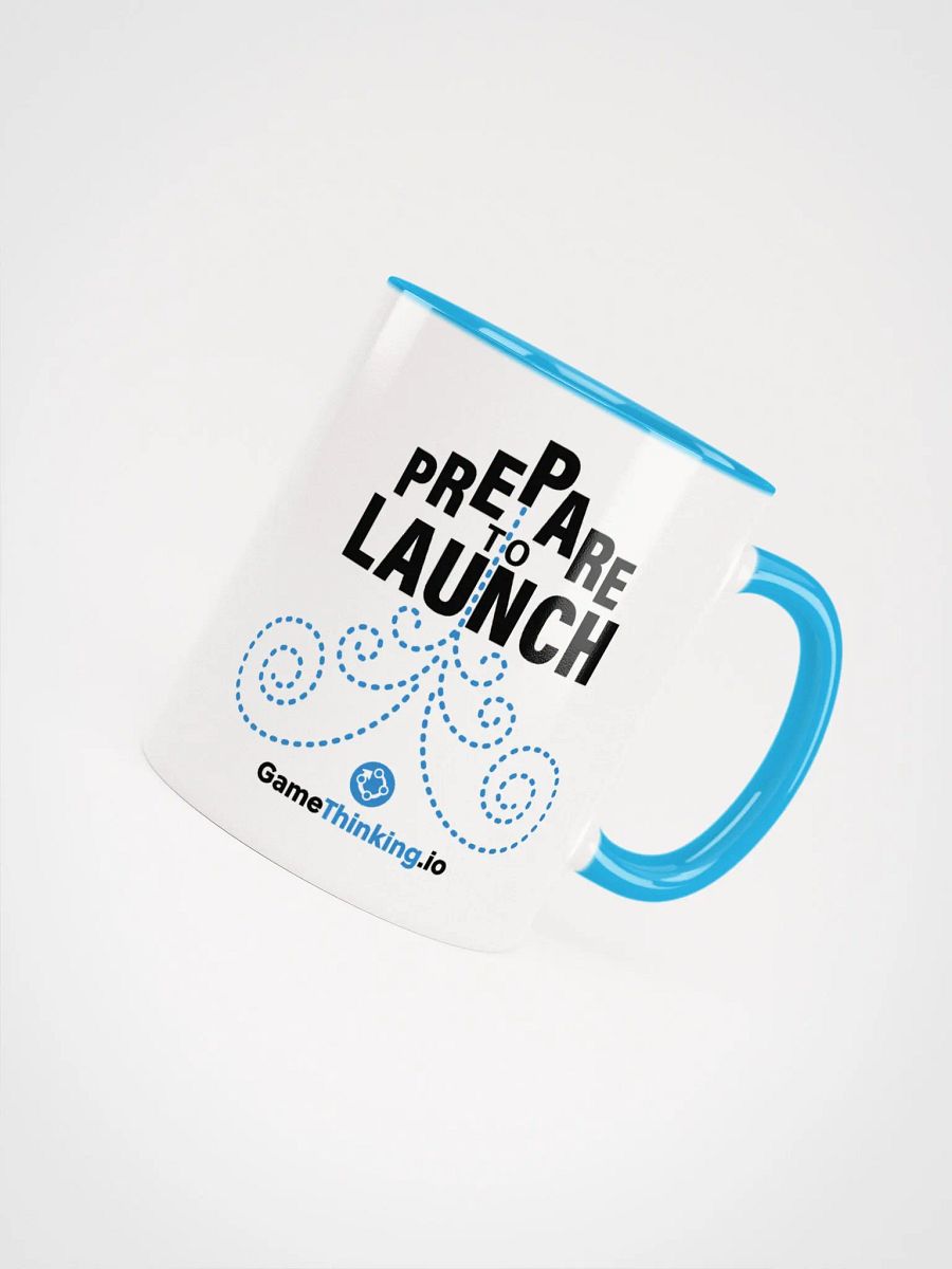 Prepare to Launch MUG (blue) product image (2)