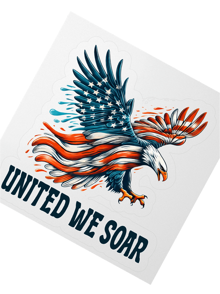 United We Soar Sticker product image (2)