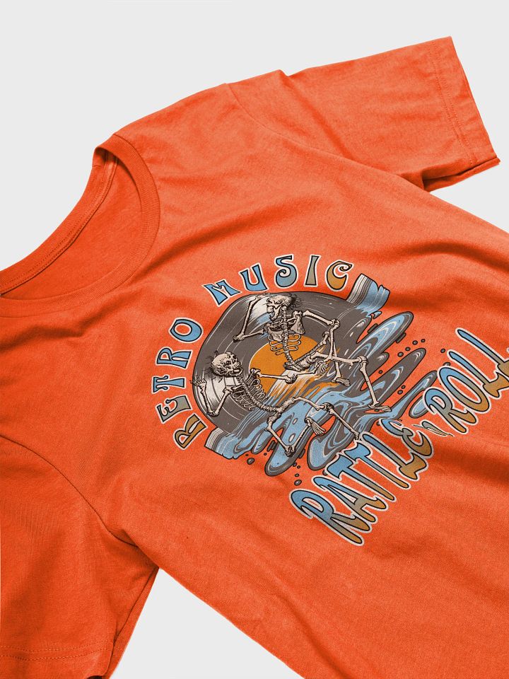 Retro Music Rattle n Roll Skeleton Dance T-Shirt product image (14)