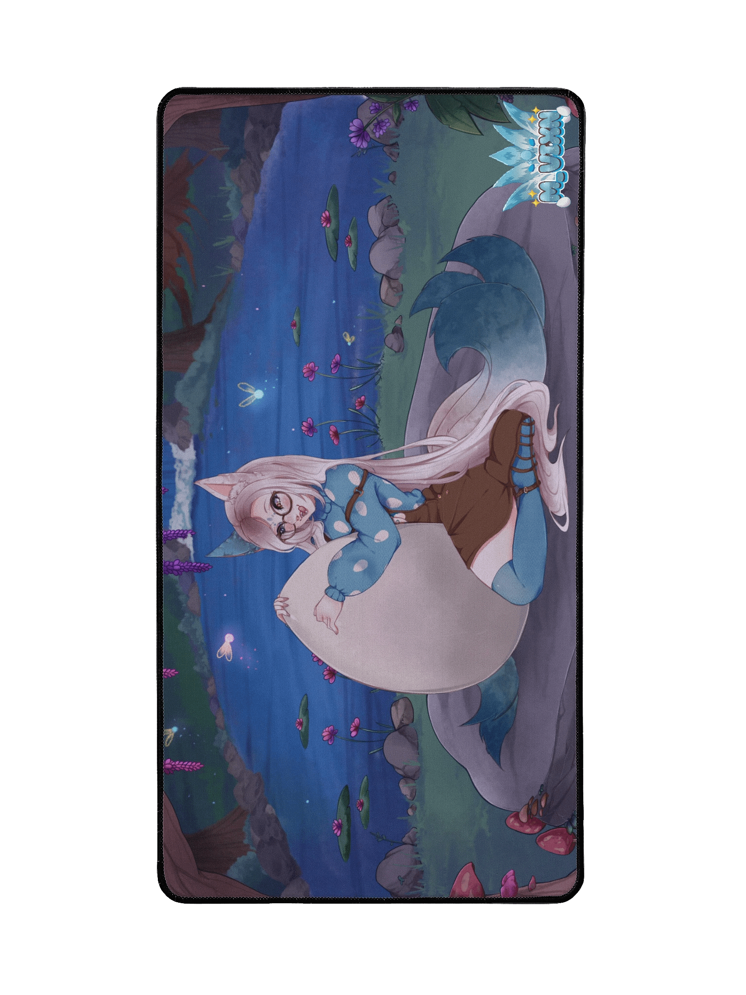 Foxy Egg Desk Mat product image (2)