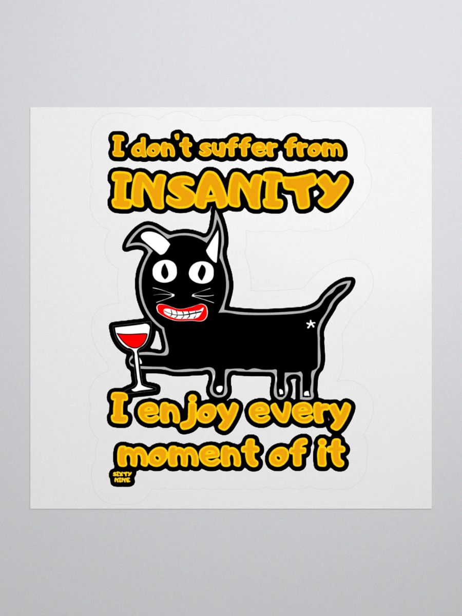 I DON'T SUFFER FROM INSANITY, I ENJOY EVERY MOMENT OF IT product image (3)