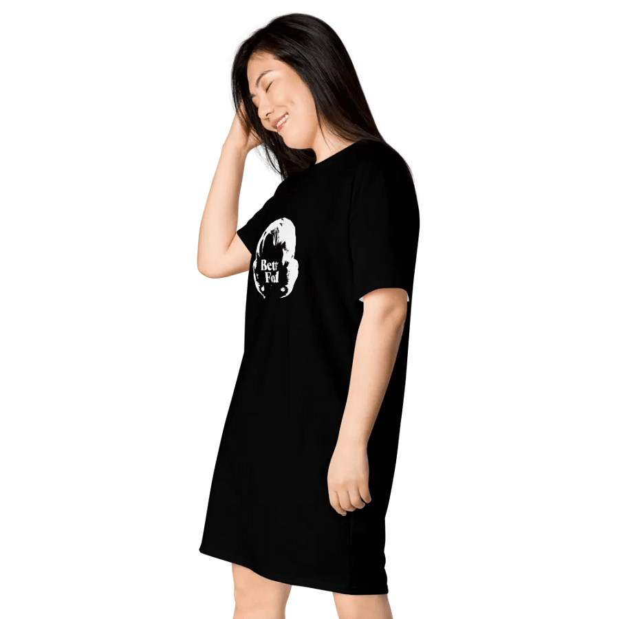 Betty Ford NYC logo T-Shirt Dress (Black) product image (6)