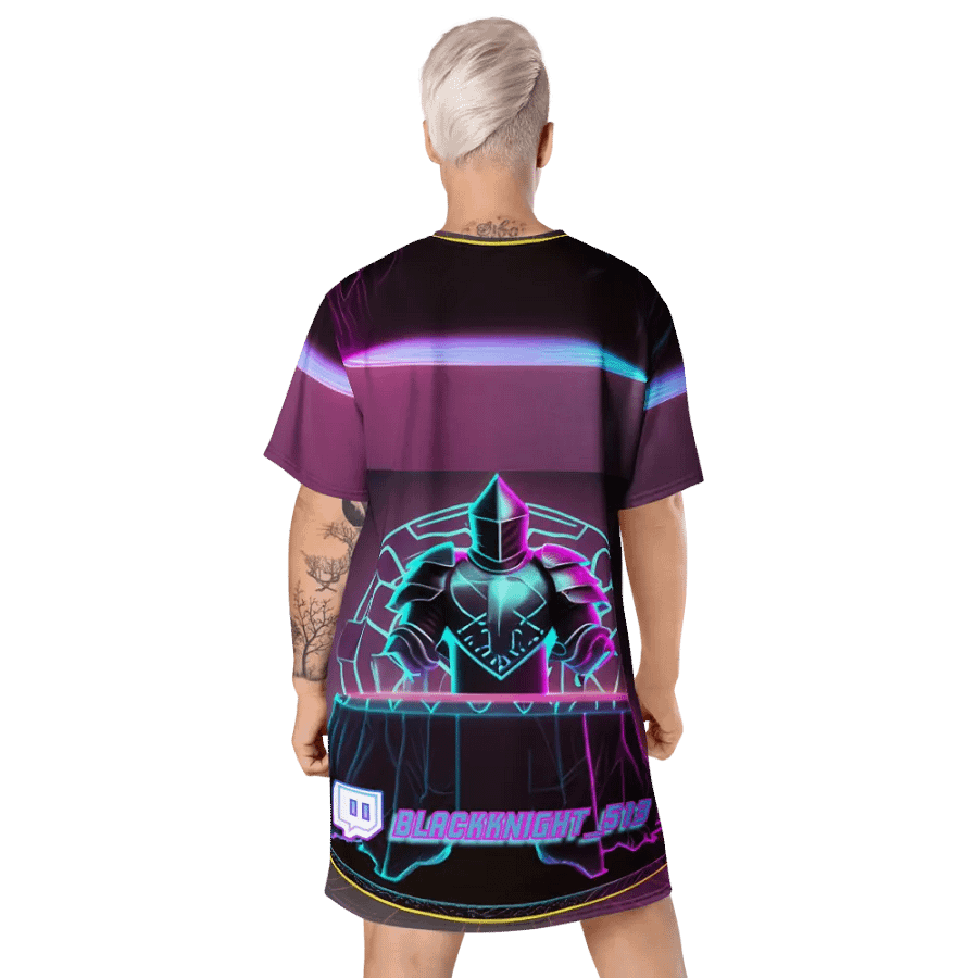 Blackknight513 All-Over Print T-Shirt Dress product image (9)