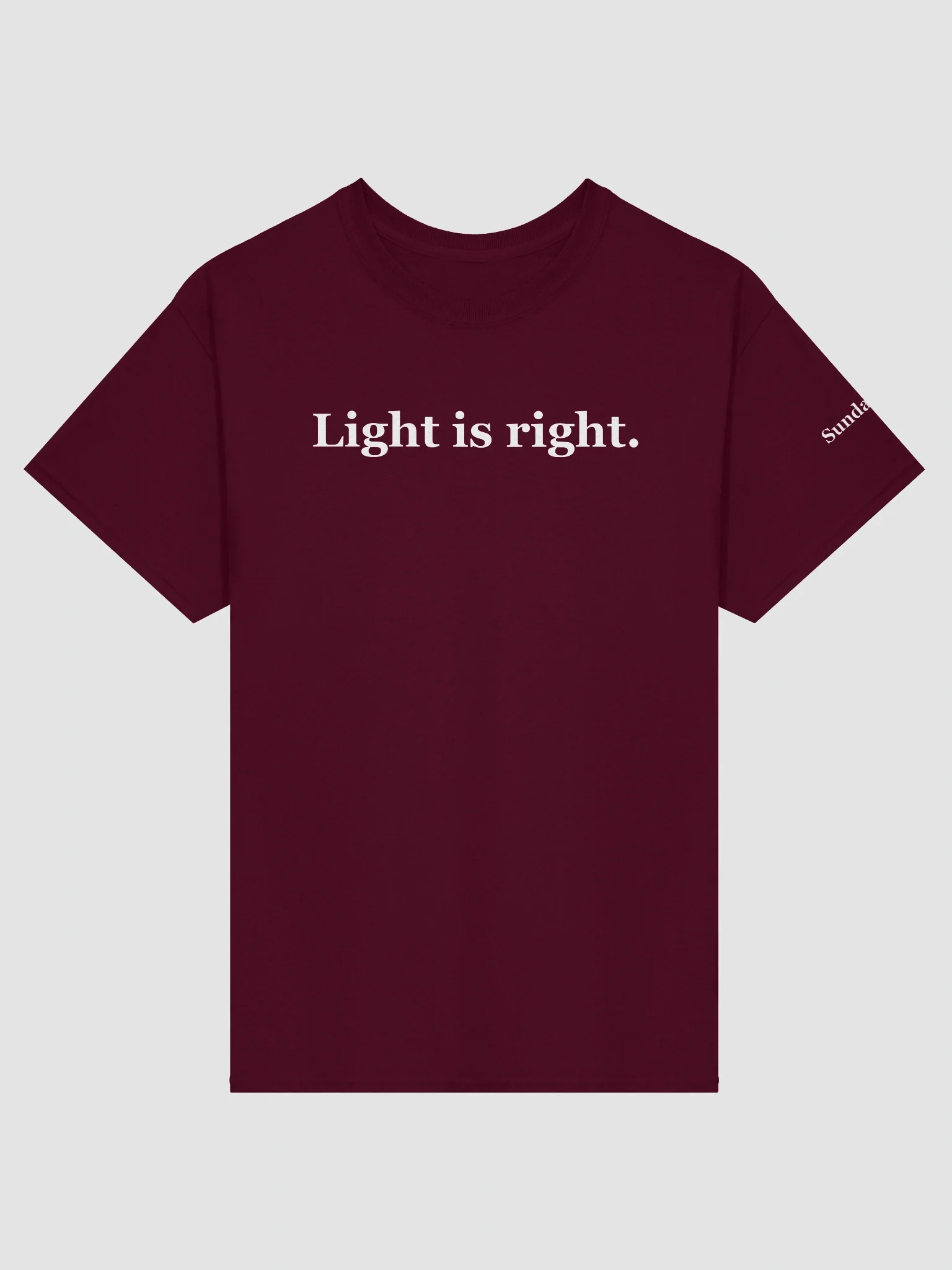 Light is right (dark, gildan tee) product image (3)