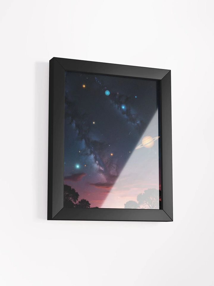 Psychedelic Starry Sky with Planets Wall Art product image (8)