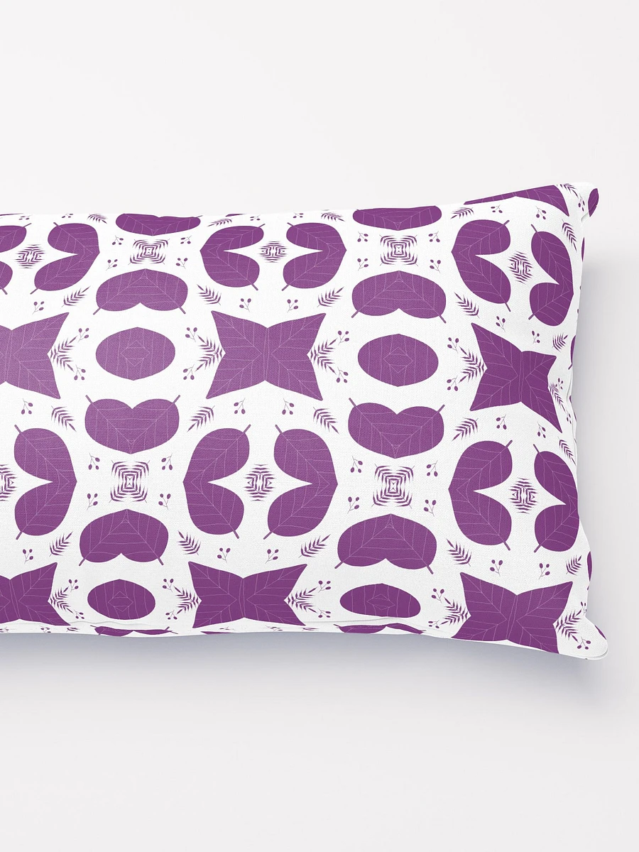 Purple Leaf Patterned Pillow product image (6)