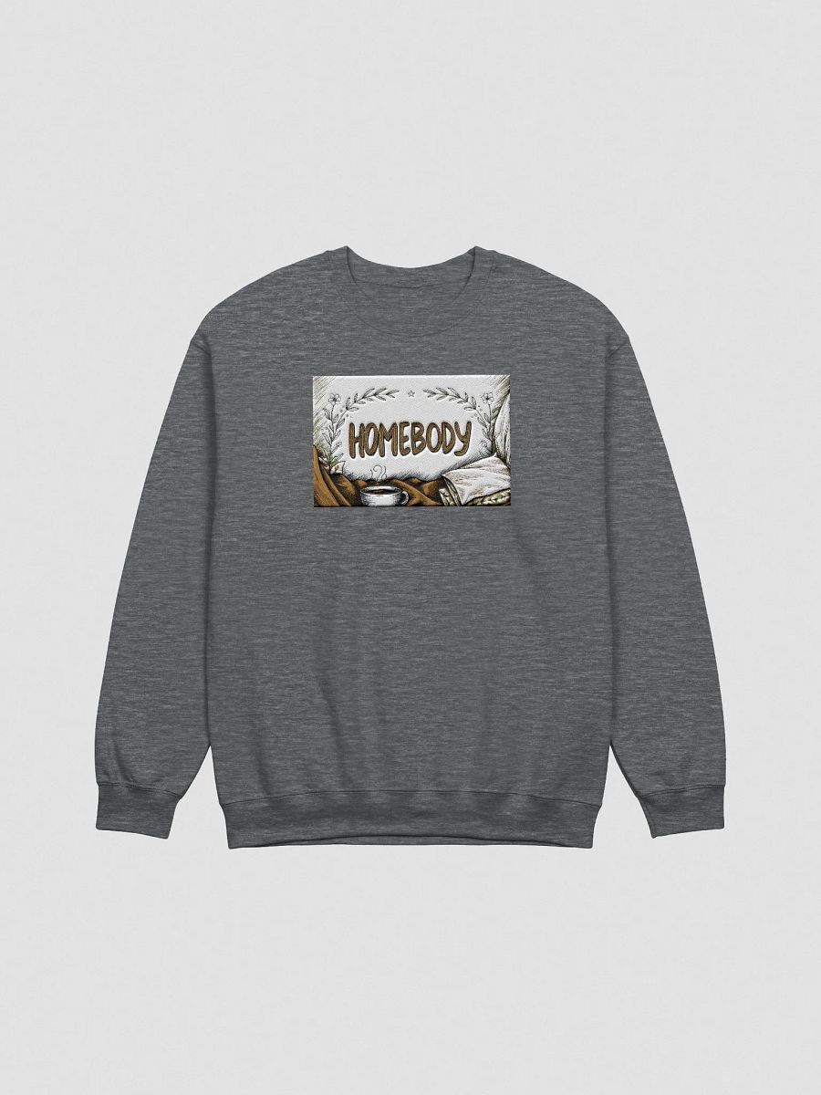 Homebody Sweatshirt | Cozy Graphic Slouchy Pullover for Women & Men – Trendy Oversized Lounge Wear product image (1)