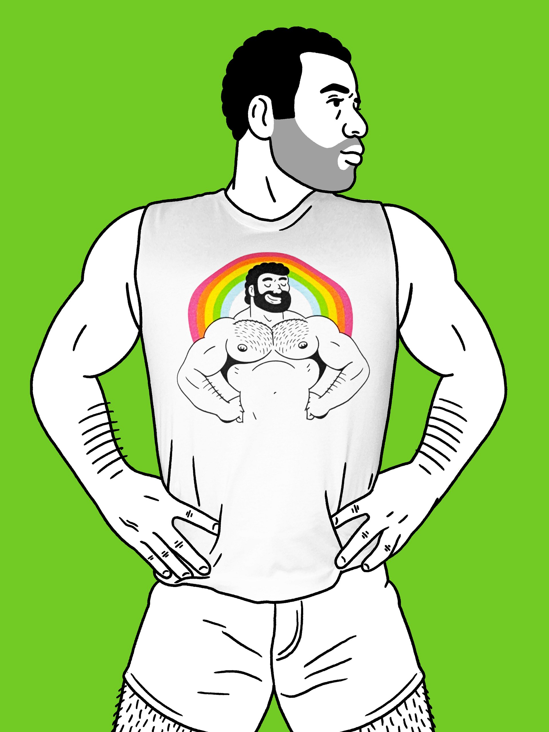 Rainbow Pride Muscle Tank product image (3)