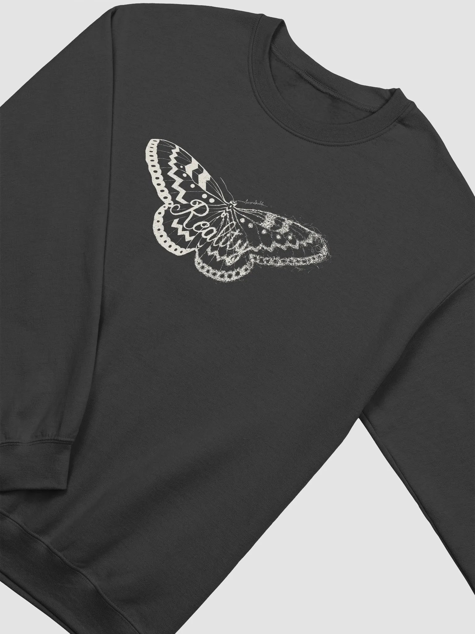 Light Reality Moth Unisex Sweatshirt product image (8)