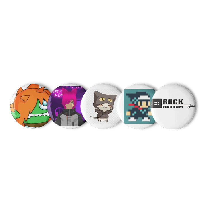 Rock Bottom Gaming Pins! product image (2)