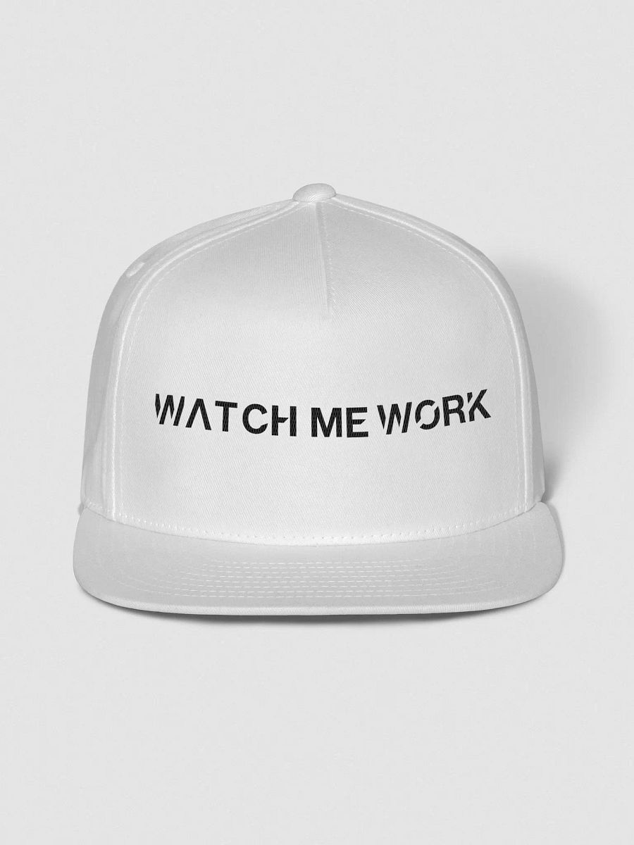 WatchMeWork Signature SnapBack - White product image (1)