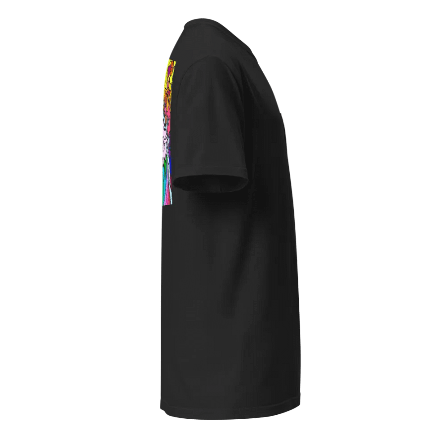 Psychedelic Swirls Unisex Pocket Tee - Wave at Sunset product image (4)