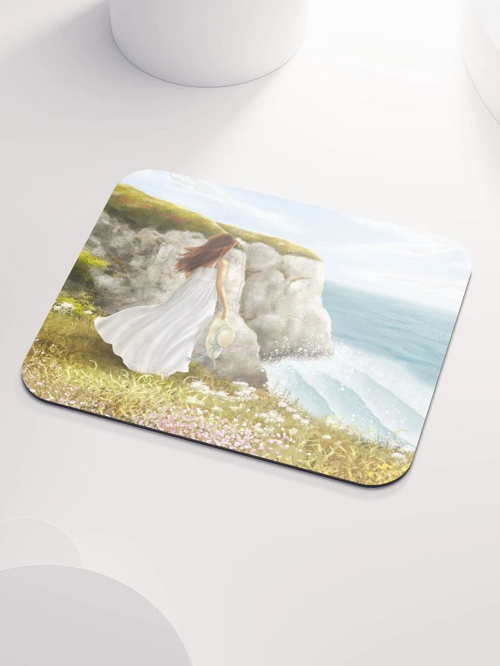 At the Cliff's Edge Mouse Pad product image (2)