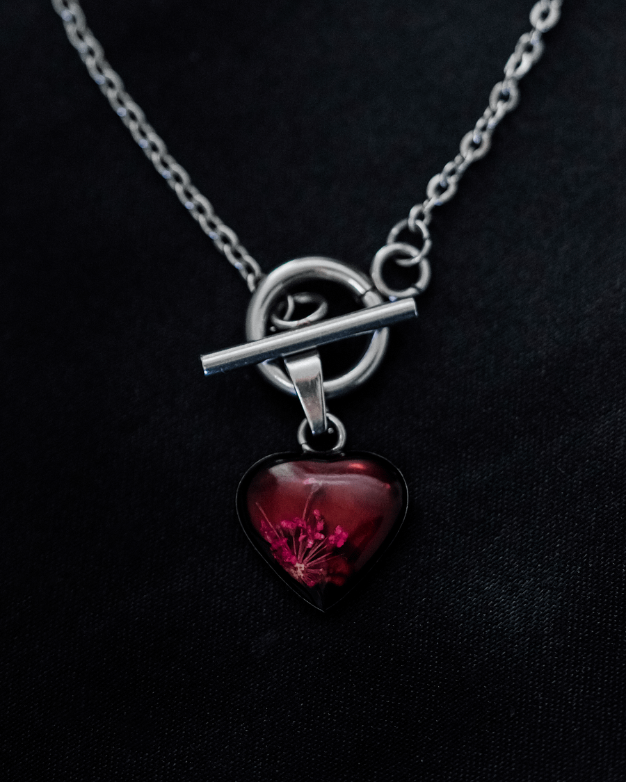 Red Heart Necklace product image (3)