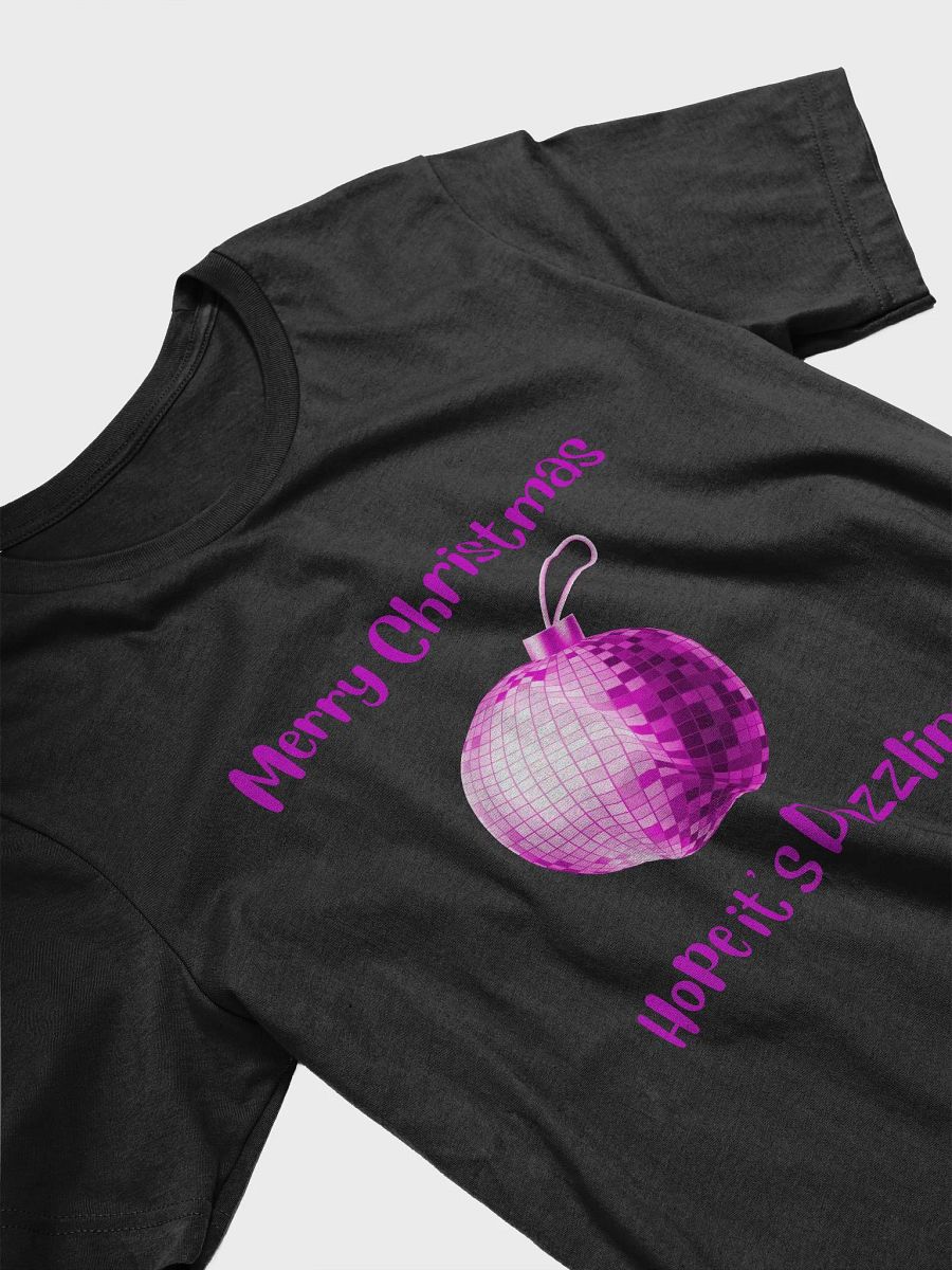 Dazzling Mirrorball Bauble Christmas T-Shirt - Pink product image (8)