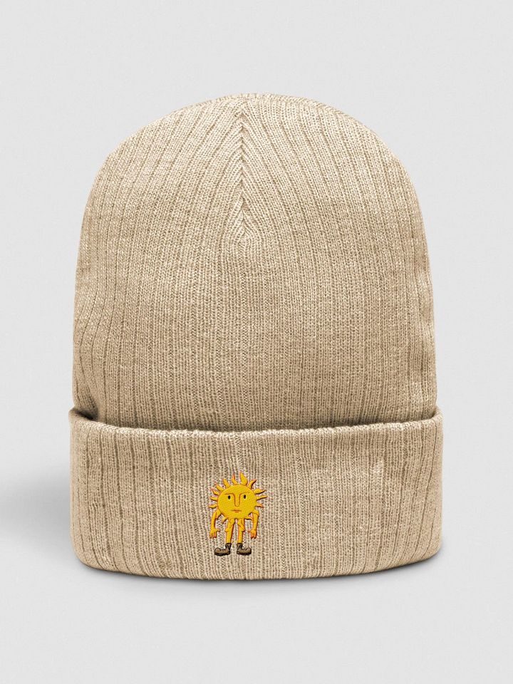 Stevie Sun Ribbed Beanie product image (1)