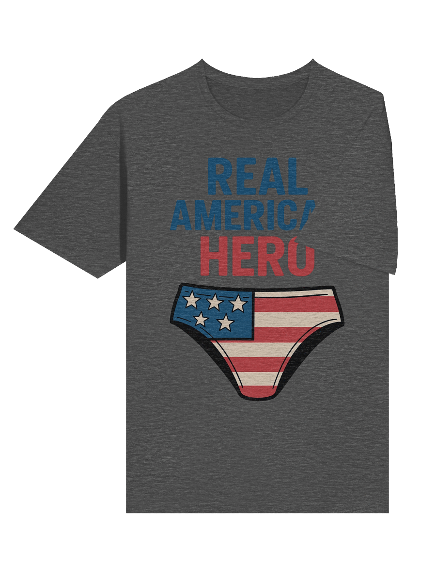 Real American Hero T-Shirt – Funny American Flag Speedo & Aviators Meme Tee product image (76)