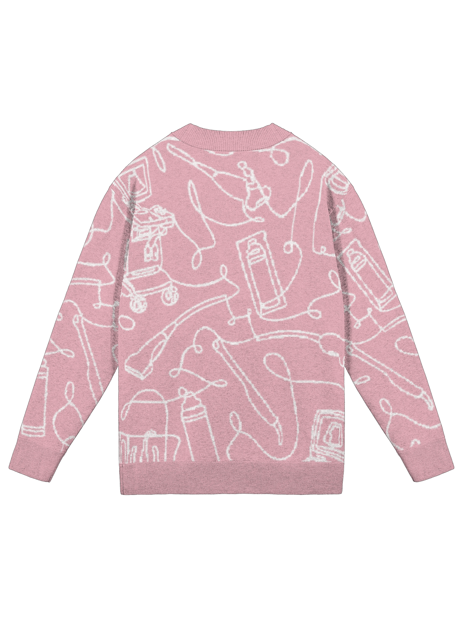 Service Lines (Sonography - Hot Pink Cardigan) product image (10)
