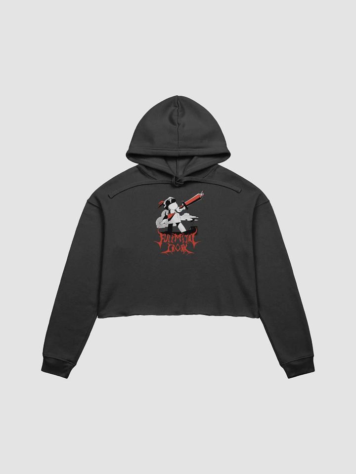 Dawn of the Metal Frog Crop Hoodie product image (1)