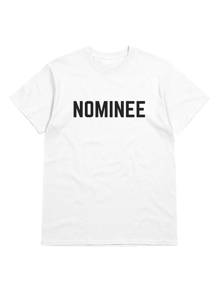 Nominee Tee (Large Print, White) product image (1)