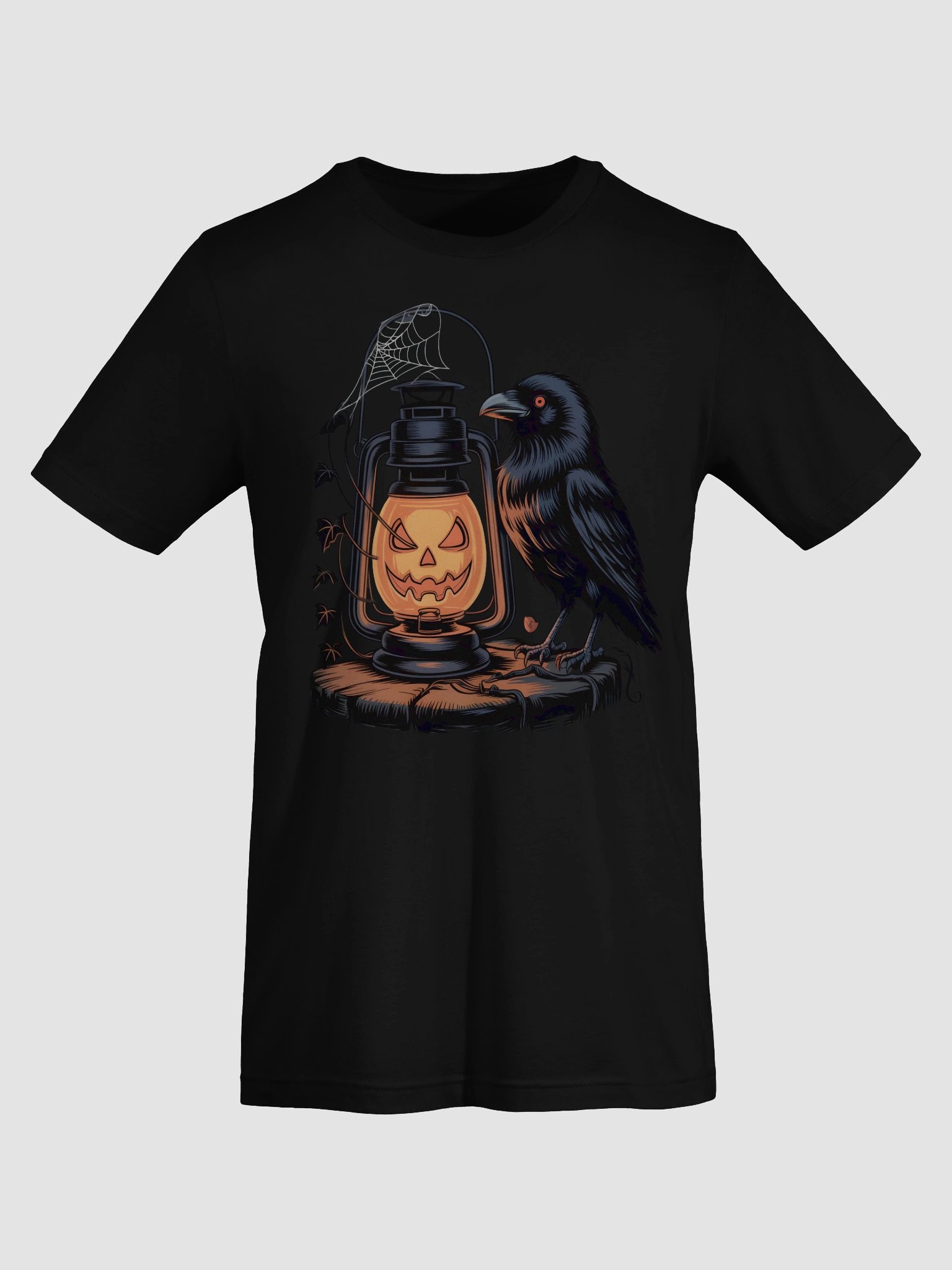 Glowing Pumpkin Lantern T-Shirt product image (73)