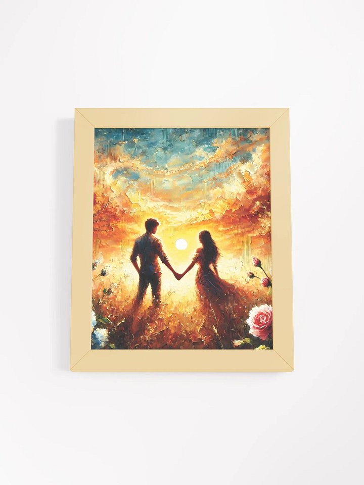 Love Art Frame | Couple Painting | Couple Frame | Painting #A13 product image (1)