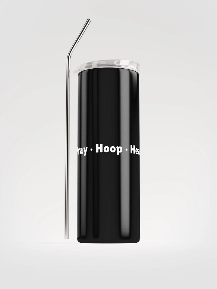 Pray, Hoop Heal Stainless Steel Tumbler product image (1)