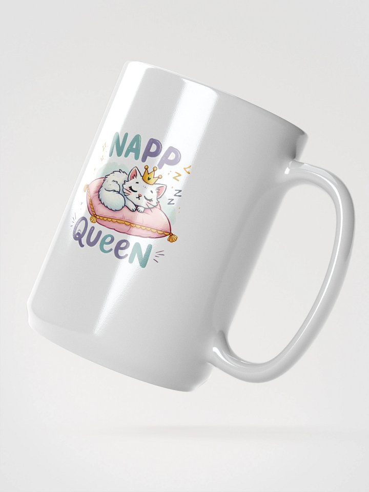 Napping Queen Cat Mug product image (2)