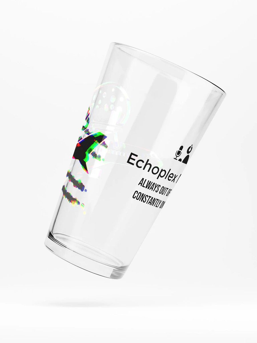 Chemtrails Plane Pint Glass product image (5)