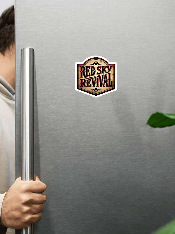 Red Sky Revival Magnet product image (1)
